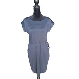 Columbia Cold Bay 2 Dress Short Sleeve Cinched Waist Omni-Shade Size XS